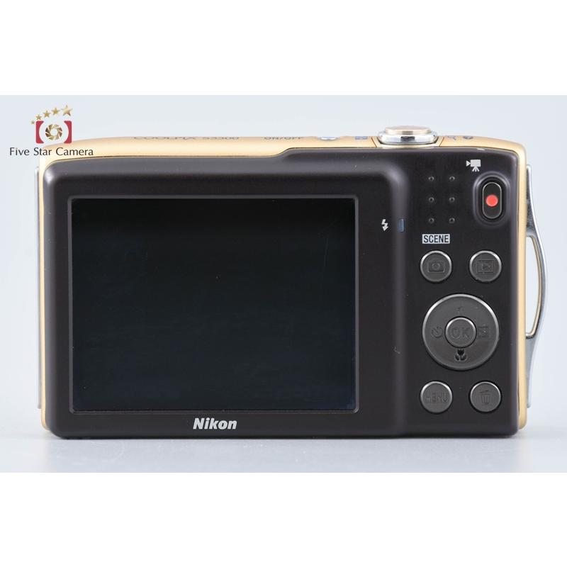 ニコン（Nikon） 【中古】Nikon COOLPIX S3300 スイートゴールド