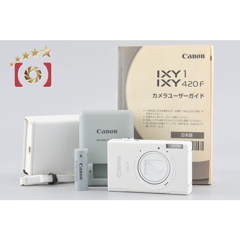 【中古品】Canon IXY 1 ホワイト キヤノン（Canon） 【中古】Canon IXY 1 ホワイト コンパクトデジタル
