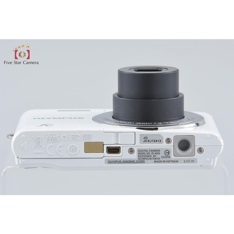 オリンパス（OLYMPUS） 【中古】OLYMPUS FE-4050 ホワイト コンパクト 