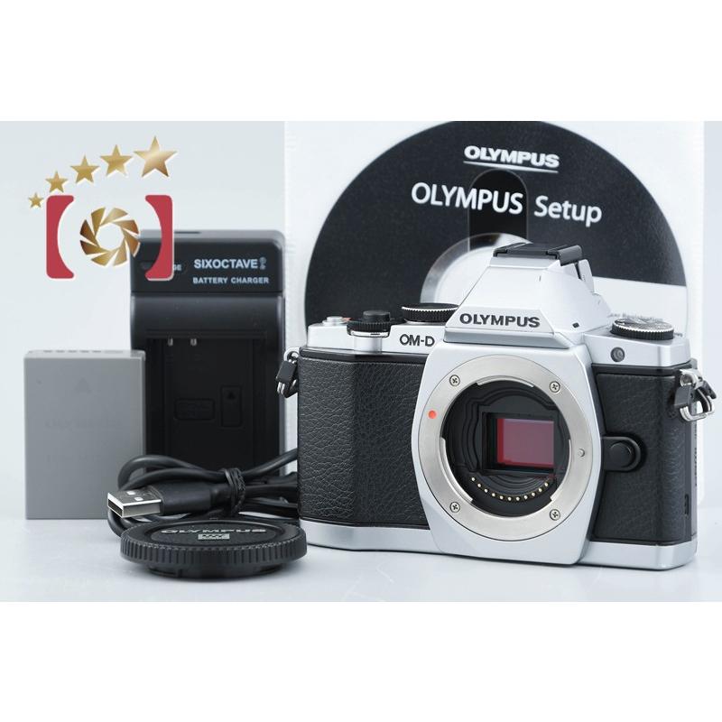 オリンパス（OLYMPUS） 【中古】OLYMPUS OM-D E-M5 シルバー ミラー