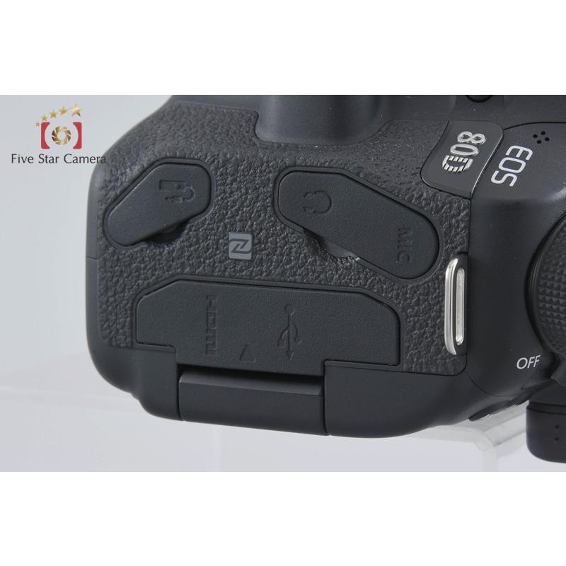 【中古】Canon キヤノン EOS 80D デジタル一眼レフカメラ Canon EOS 80D – ねりま中古カメラきつね堂