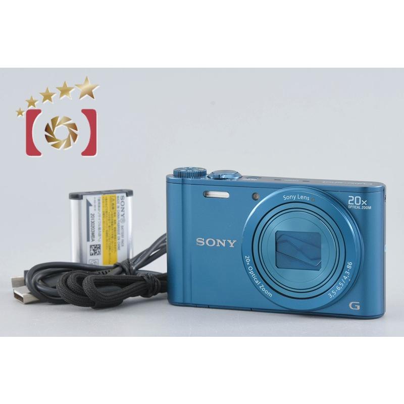 良品中古 DSC-WX300 Cyber-shot ブルー SONY（ソニー） 【中古】SONY Cyber-shot DSC-WX300 ブルー コンパクト