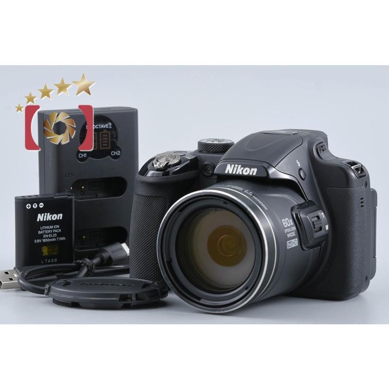 ニコン COOLPIX P600 BK ブラック コンデジ カメラ 中古 ニコン（Nikon） 【中古】Nikon COOLPIX P600 ブラック コンパクト