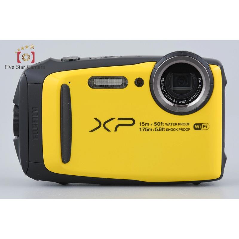 【中古】FUJIFILM 富士フイルム FINEPIX XP90 イエロー コンパクトデジタルカメラ