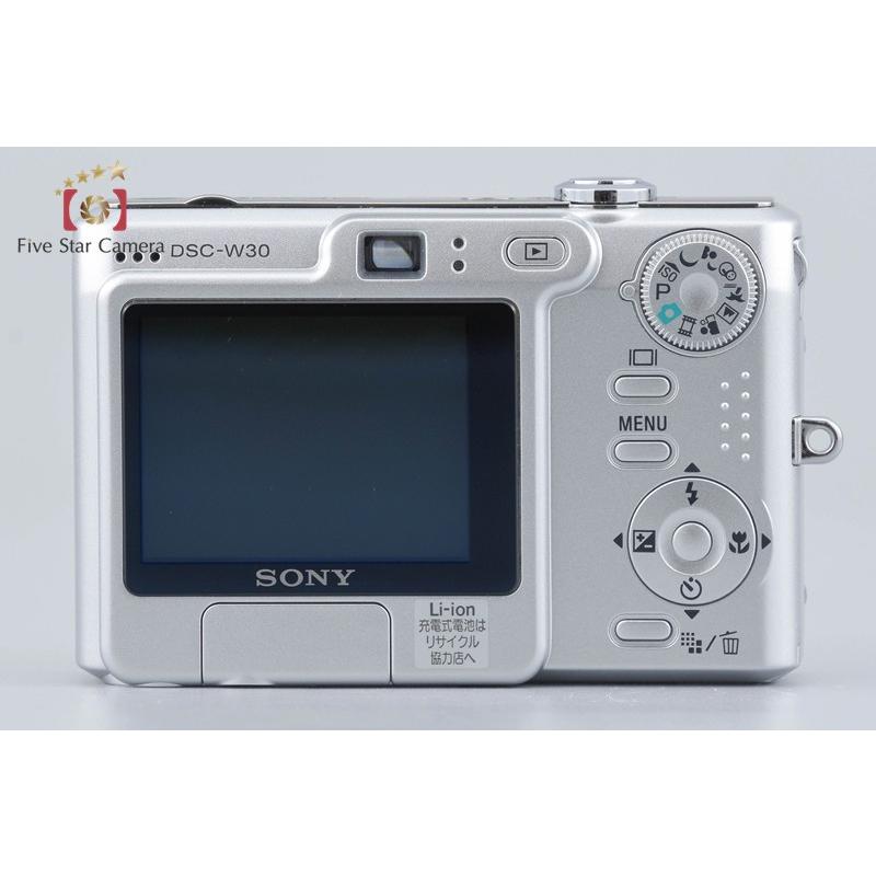 SONY（ソニー） 【中古】SONY Cyber-Shot DSC-W30 シルバー コンパクト