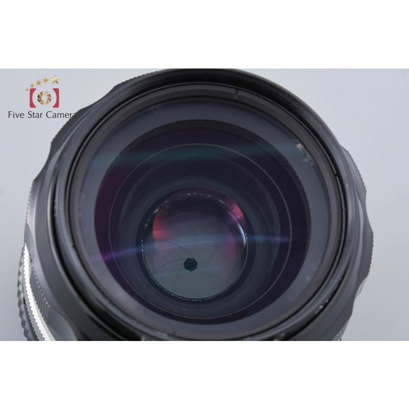 ニコン（Nikon） 【中古】Nikon NIKKOR-O.C Auto 35mm f/2 Ai改 : 中古