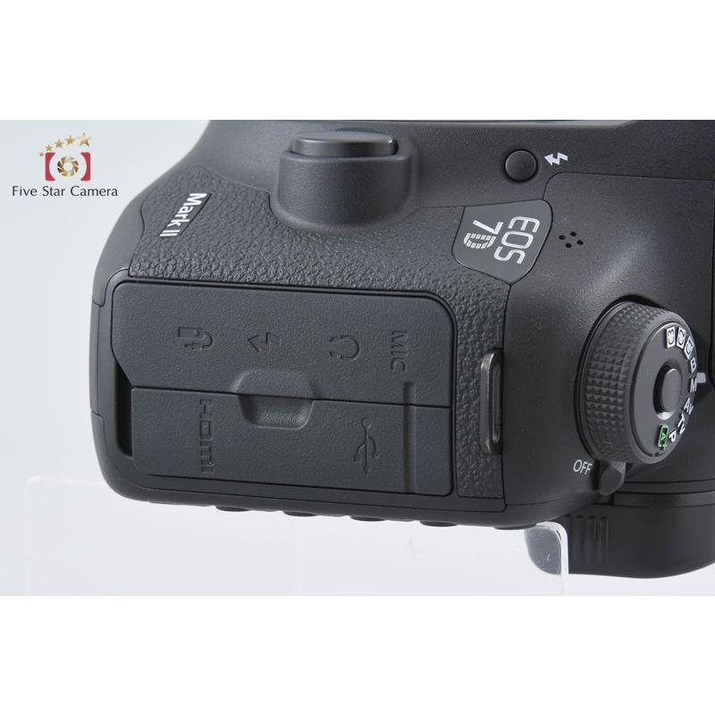 【中古】Canon キヤノン EOS 7D Mark II デジタル一眼レフカメラ シャッター回数僅少 元箱付き キヤノン（Canon） 【中古】Canon EOS 7D Mark II デジタル一眼レフ