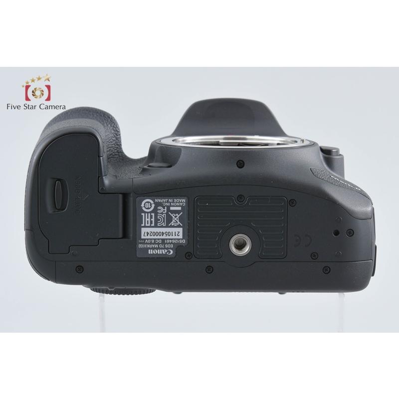 【中古】Canon キヤノン EOS 7D Mark II デジタル一眼レフカメラ シャッター回数僅少 元箱付き EOS 7D Mark II ボディ シャッター回数 約24100回以下 γA2786-2S1