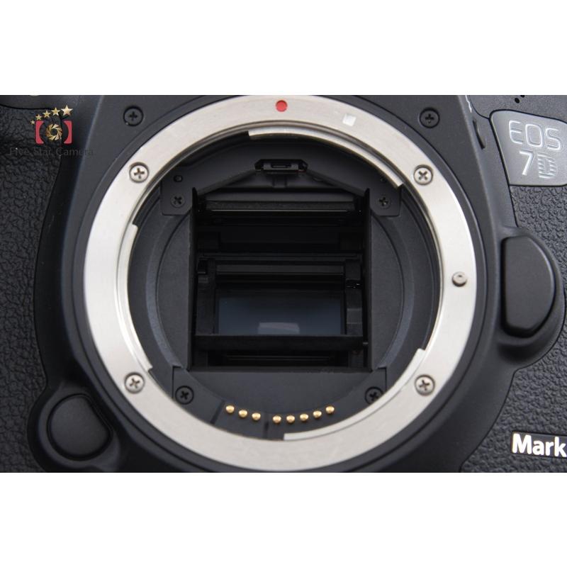 【中古】Canon キヤノン EOS 7D Mark II デジタル一眼レフカメラ シャッター回数僅少 元箱付き キヤノン（Canon） 【中古】Canon EOS 7D Mark II デジタル一眼レフ