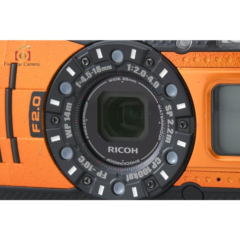 PENTAX WG-5 防水デジタルカメラ ペンタックス 【中古】RICOH リコー PENTAX WG-5 GPS オレンジ 防水