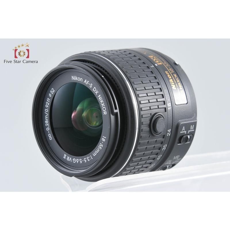 ニコン（Nikon） 【中古】Nikon D5500 ブラック 18-55mm VR II レンズ