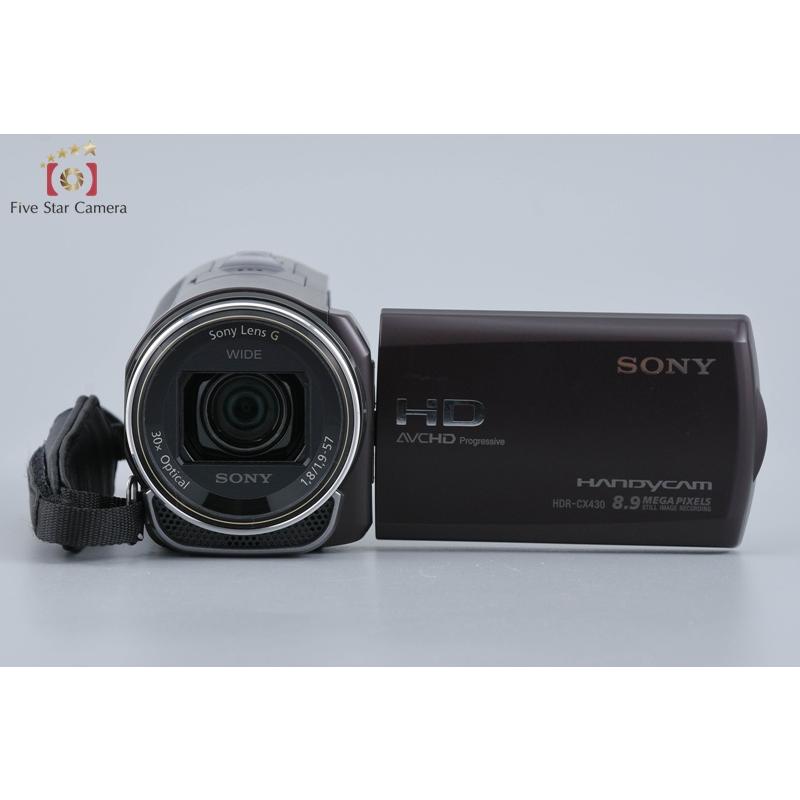 SONY HDR-CX430V ビデオカメラ 中古品 中古】HDR-CX430V [2133066196924] - リコレ！|ビックカメラグループ
