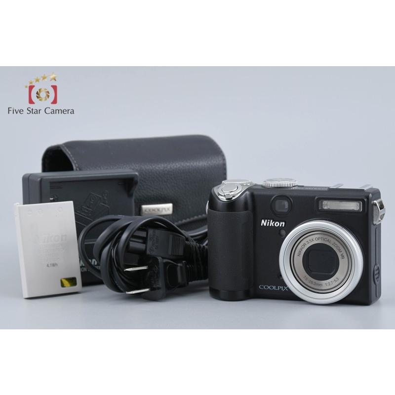 【動作確認済】Nikon COOLPIX P5000 デジタルカメラ ニコン（Nikon） 【中古】Nikon COOLPIX P5000 ブラック コンパクト