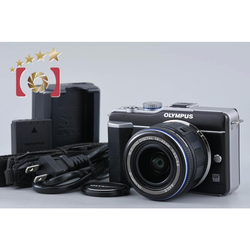 オリンパス（OLYMPUS） 【中古】OLYMPUS PEN Lite E-PL1 ブラック + M 