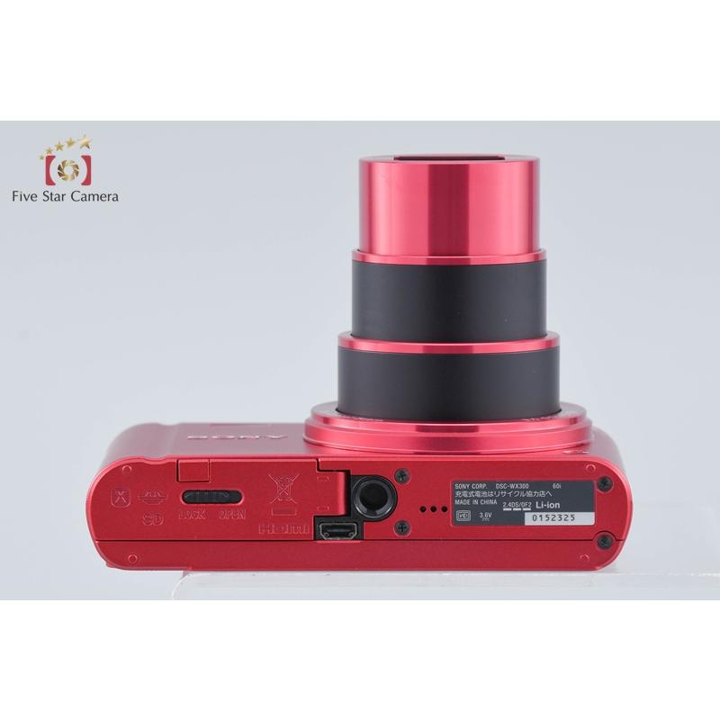 SONY（ソニー） 【中古】SONY Cyber-shot DSC-WX300 レッド コンパクト