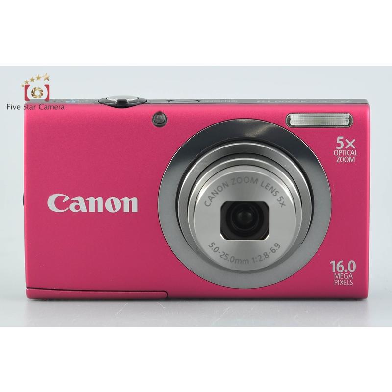キヤノン（Canon） 【中古】Canon PowerShot A2300 レッド コンパクト