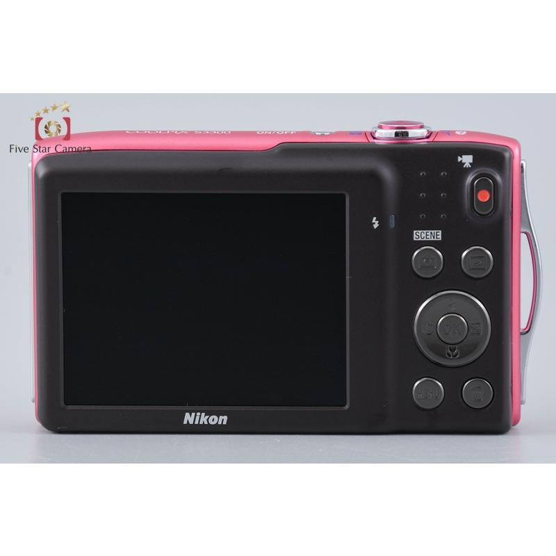 ニコン（Nikon） 【中古】Nikon COOLPIX S3300 ストロベリーピンク