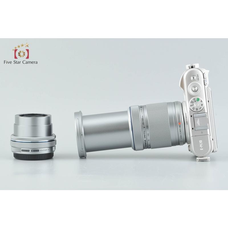 【中古】OLYMPUS オリンパス PEN E-PL10 EZ ダブルズームキット ホワイト シャッター回数僅少 オリンパス（OLYMPUS） 【中古】OLYMPUS PEN E-PL10 EZ ダブルズーム