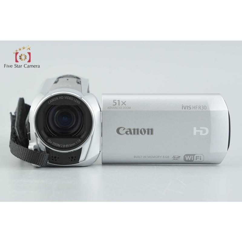 キヤノン（Canon） 【中古】Canon iVIS HF R30 シルバー ビデオカメラ
