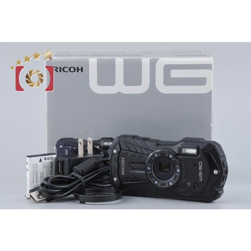 リコー（RICOH） 【中古】RICOH PENTAX ペンタックス WG-50 ブラック 