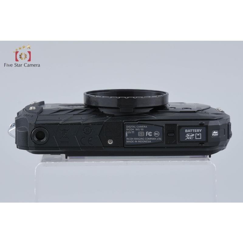 リコー（RICOH） 【中古】RICOH PENTAX ペンタックス WG-50 ブラック 