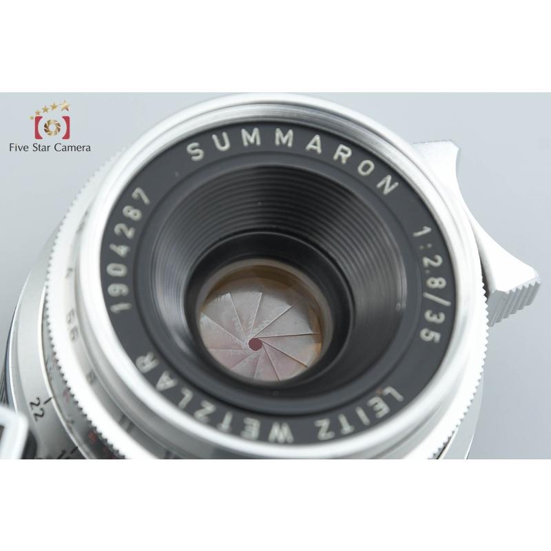 【中古】Leica ライカ SUMMARON 35mm f/2.8 ライカMマウント 眼鏡付き 2026.3月 オーバーホール済み | ライカ | 01