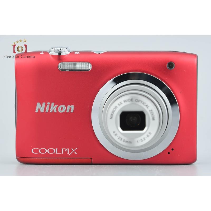 【中古】Nikon ニコン COOLPIX A100 レッド コンパクトデジタルカメラ ニコン（Nikon） 【中古】Nikon COOLPIX A100 レッド コンパクト