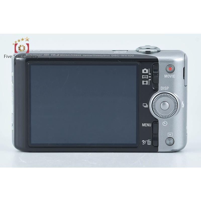 SONY ソニーCyber Shot DSC-WX100コンパクトデジカメ中古 SONY（ソニー） 【中古】SONY Cyber-shot DSC-WX100 シルバー