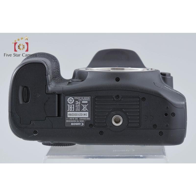 中古】Canon キヤノン EOS 7D Mark II デジタル一眼レフカメラ EOS 7D 