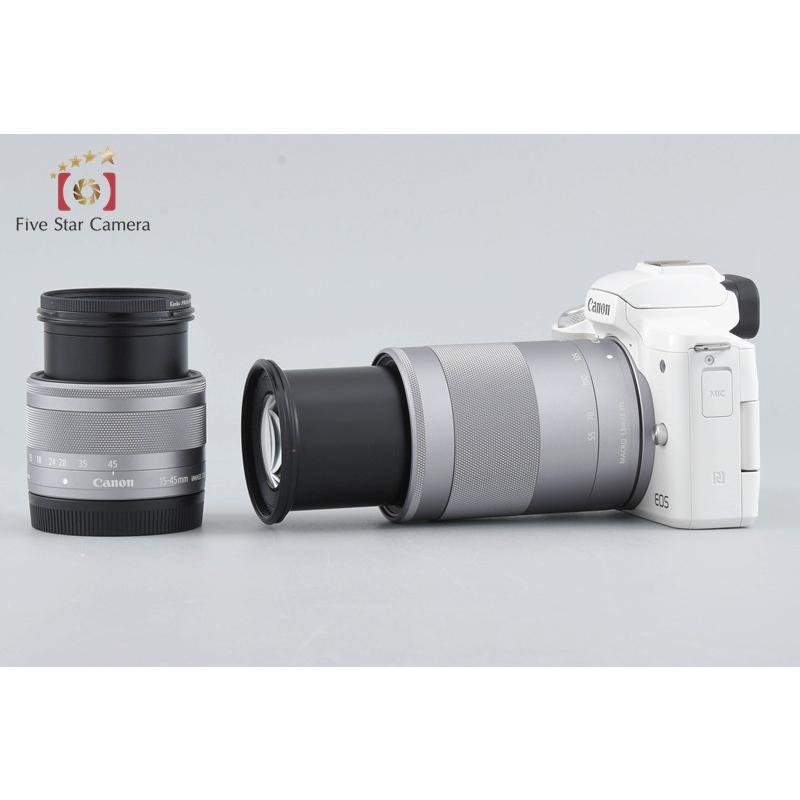 キヤノン（Canon） 【中古】Canon EOS Kiss M ダブルズームレンズ