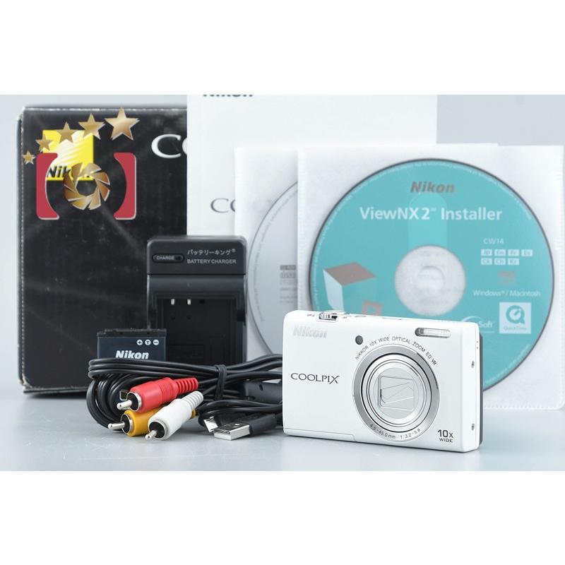 お値下げ【Nikon】COOLPIX S6200 青 10倍光学ズーム デジカメ 【公式通販】