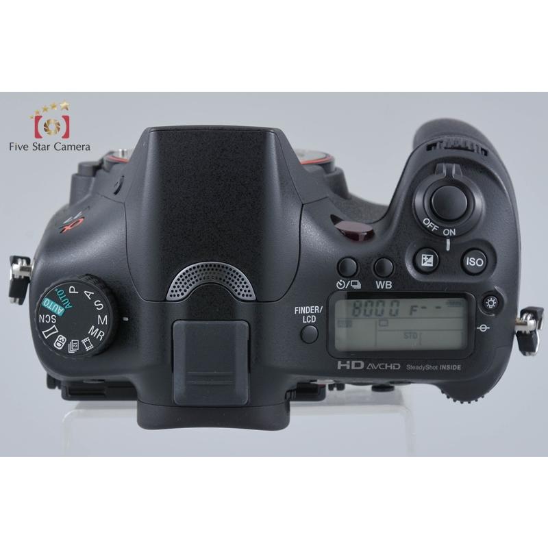 【中古】SONY ソニー α77 SLT-A77V デジタル一眼カメラ シャッター回数僅少の画像
