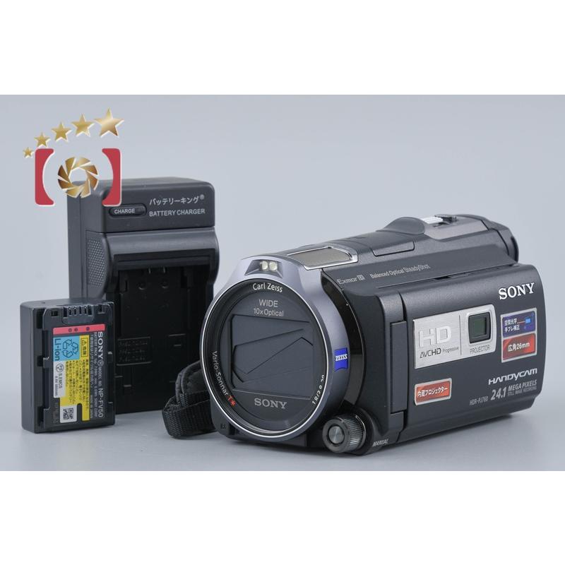 SONY HANDYCAM ブラック HDR-PJ760V 【中古】 SONY（ソニー） 【中古】SONY ハンディカム HDR-PJ760V デジタルビデオ