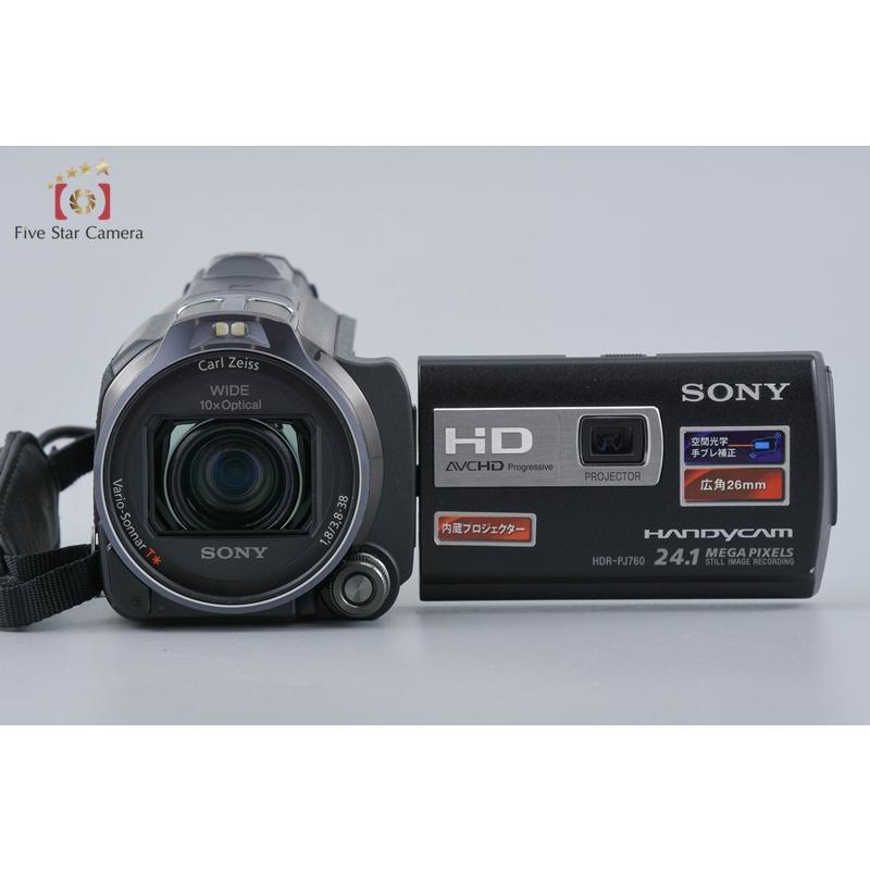 値下します。SONY ハンディカム　HDR-PJ760V　三脚付き　中古品 SONY (ソニー) デジタルビデオカメラ HDR-PJ760V ※バッテリー欠品