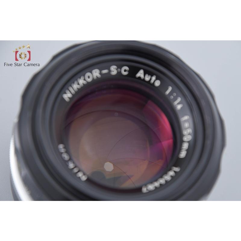 ニコン NIKKOR-S.C Auto 50mm F1.4 中古品 ニコン（Nikon） 【中古】Nikon NIKKOR-S.C Auto 50mm f/1.4 : 中古