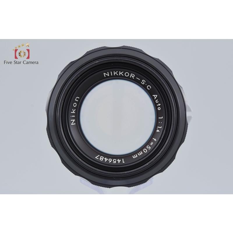 ニコン（Nikon） 【中古】Nikon NIKKOR-S.C Auto 50mm f/1.4 : 中古