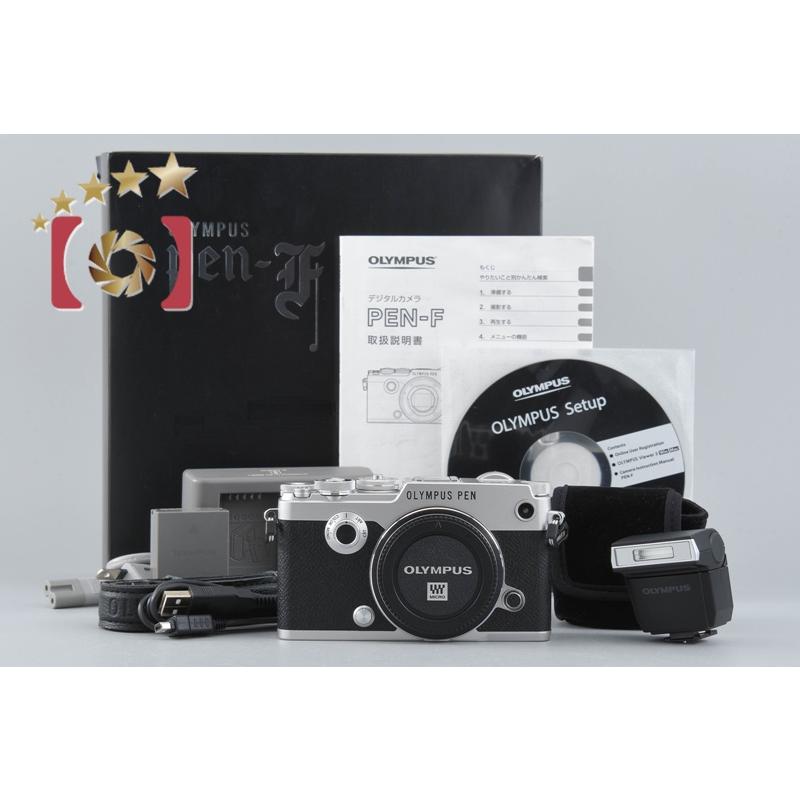 オリンパス（OLYMPUS） 【中古】OLYMPUS PEN-F シルバー ミラーレス 