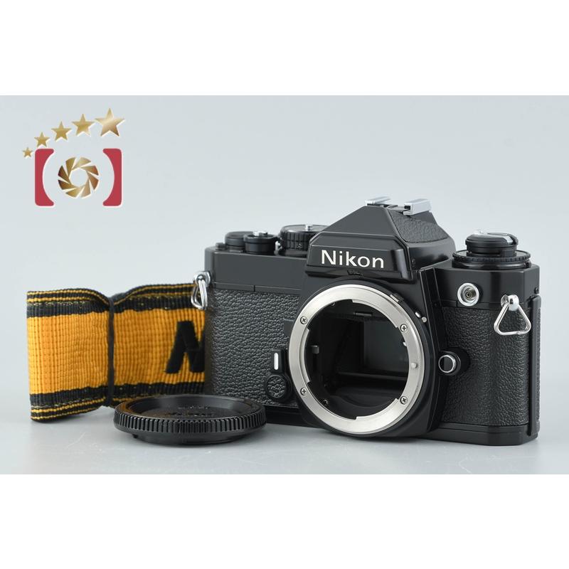 【中古】Nikon ニコン FE ブラック フィルム一眼レフカメラ ニコン（Nikon） 【中古】Nikon FE ブラック フィルム一眼レフカメラ