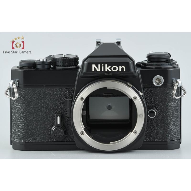 【中古】Nikon ニコン FE ブラック フィルム一眼レフカメラ ニコン（Nikon） 【中古】Nikon FE ブラック フィルム一眼レフカメラ