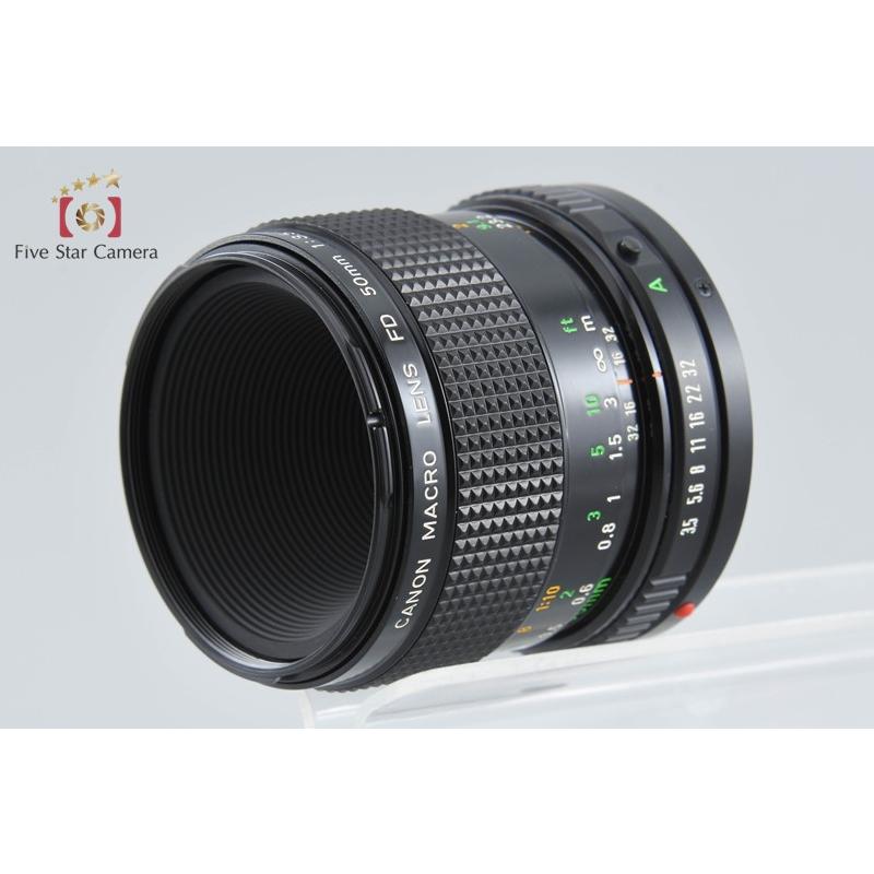 キヤノン（Canon） 【中古】Canon New FD 50mm f/3.5 MACRO : 中古