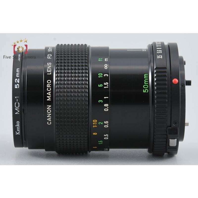 キヤノン（Canon） 【中古】Canon New FD 50mm f/3.5 MACRO : 中古