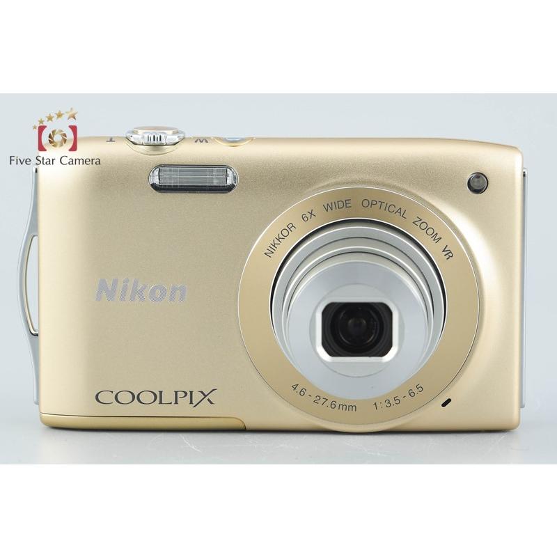 ニコン（Nikon） 【中古】Nikon COOLPIX S3300 スイートゴールド