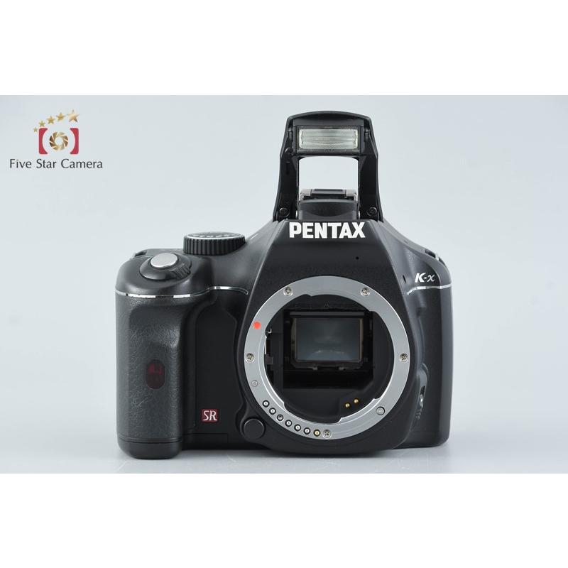 【中古】PENTAX ペンタックス K-x ダブルズームレンズキット ブラック シャッター回数僅少 ペンタックス 【中古】PENTAX K-x ブラック デジタル一眼レフカメラ