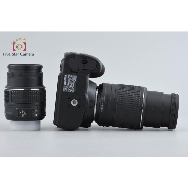 ニコン（Nikon） 【中古】Nikon D3300 ダブルズームキット ブラック