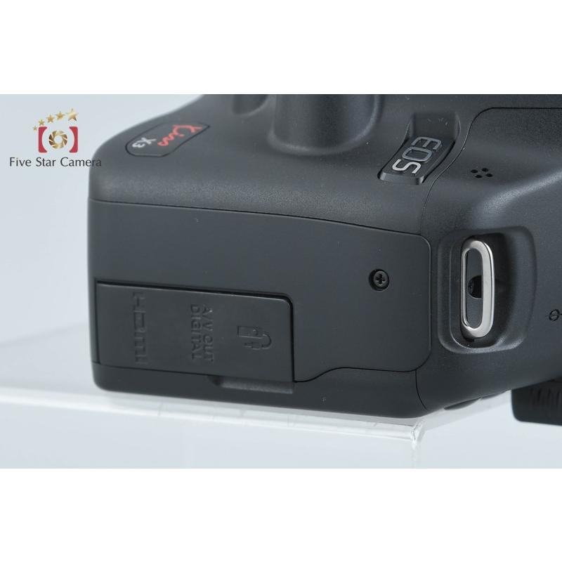 【中古】Canon キヤノン EOS Kiss X3 デジタル一眼レフカメラ シャッター回数僅少 キヤノン（Canon） 【中古】Canon EOS Kiss X3 デジタル一眼レフカメラ