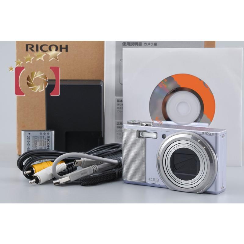 リコー（RICOH） 【中古】RICOH CX3 すみれ コンパクトデジタルカメラ