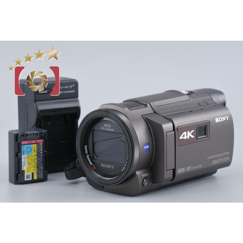 SONY HANDYCAM FDR-AXP35 ソニー ハンディカム 4Kビデオカメラ