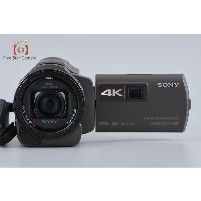 SONY（ソニー） 【中古】SONY FDR-AXP35 ブロンズブラウン デジタル4K