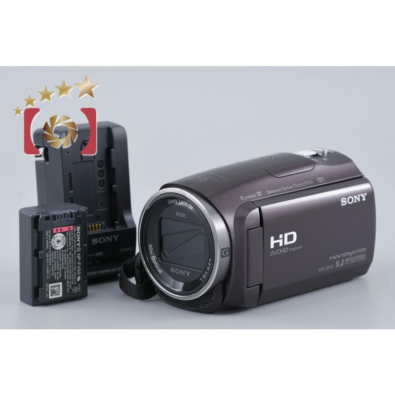 SONY HDR-CX670 ビデオカメラ 美品　付属品多数　中古 SONY（ソニー） 【中古】SONY ハンディカム HDR-CX670 ボルドー