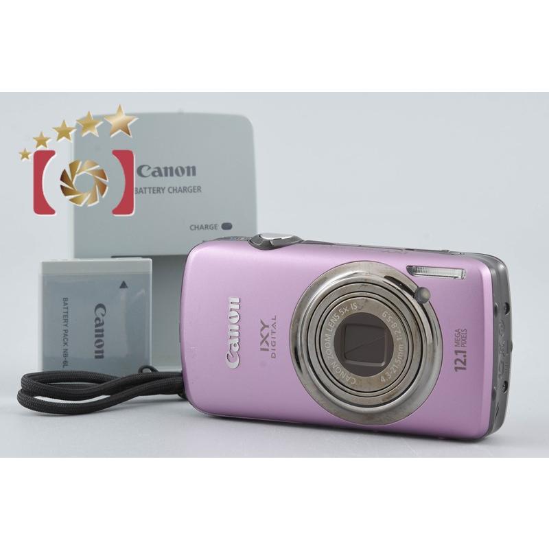 動作確認済 Canon キャノン IXY デジタルカメラ 930IS 美品 キヤノン（Canon） 【中古】Canon IXY Digital 930 IS パープル